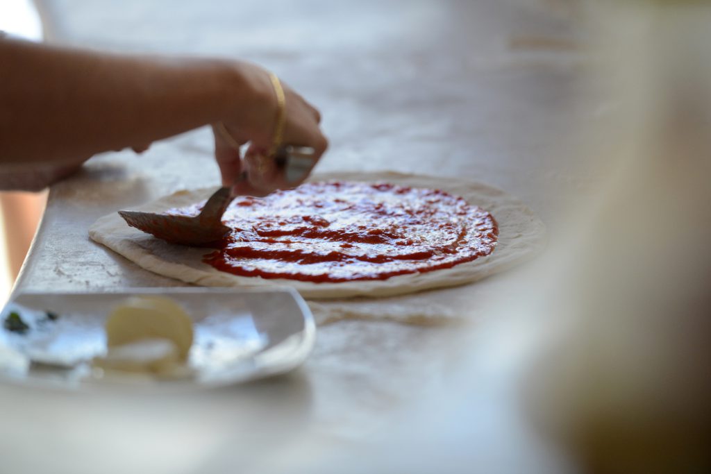 pizza maker Pompei